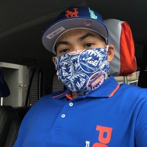 Handmade Reusable Mets Masks w/ built in filter